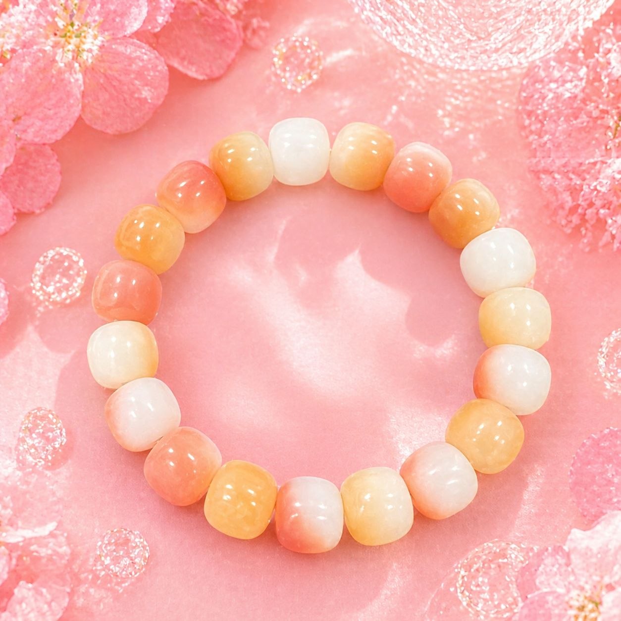 Health & Peace Crystal Bracelet