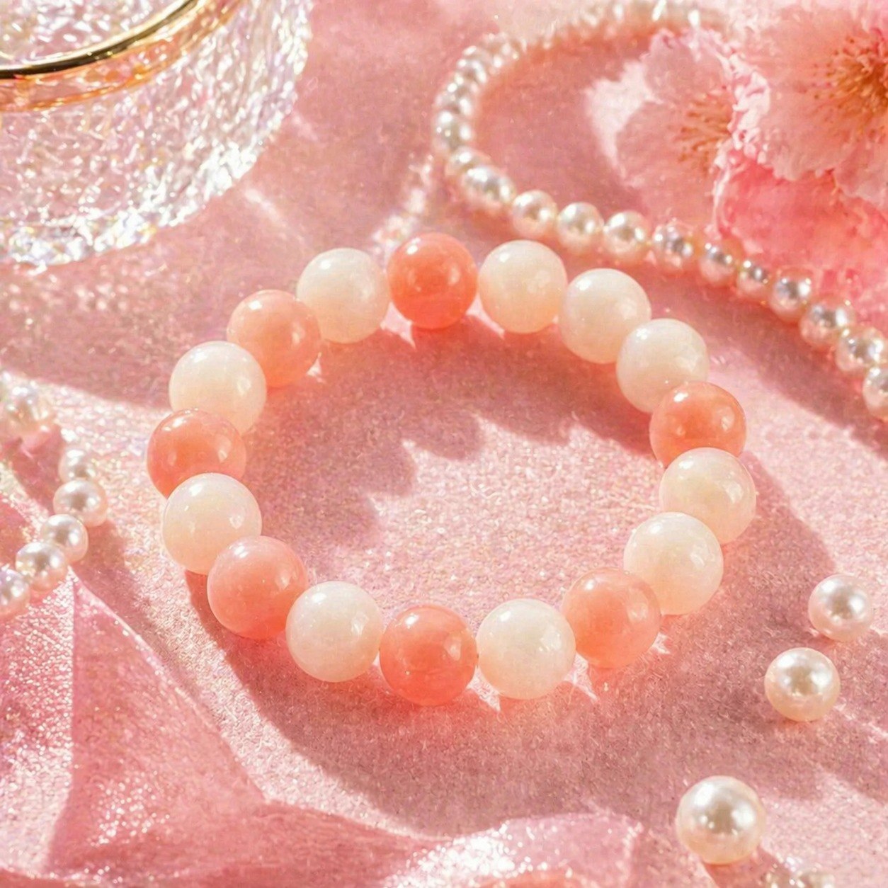 Health & Peace Crystal Bracelet